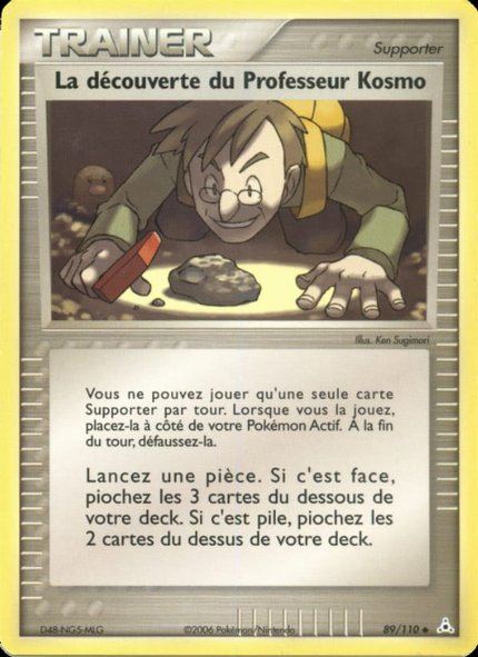 La découverte du Professeur Kosmo