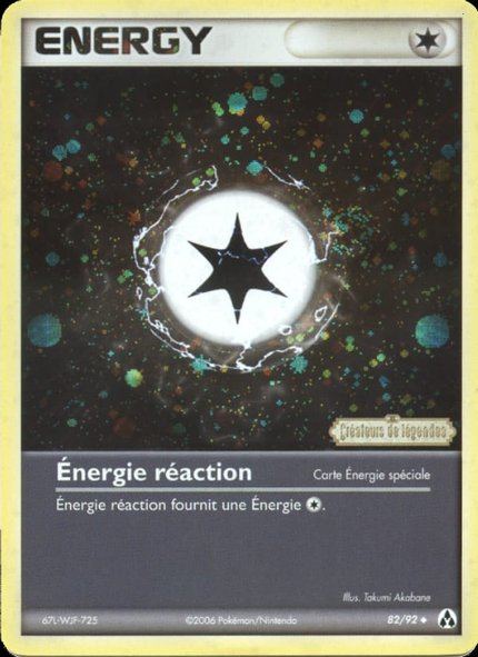 Énergie Réaction