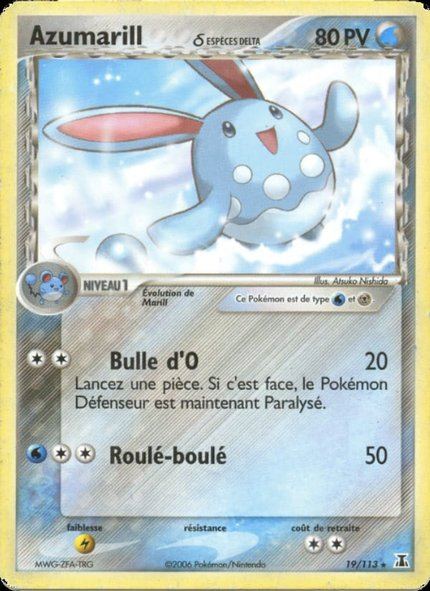 Azumarill δ Espèces Delta