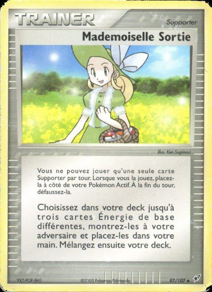 Mademoiselle Sortie