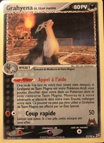 Grahyèna de Team Magma
