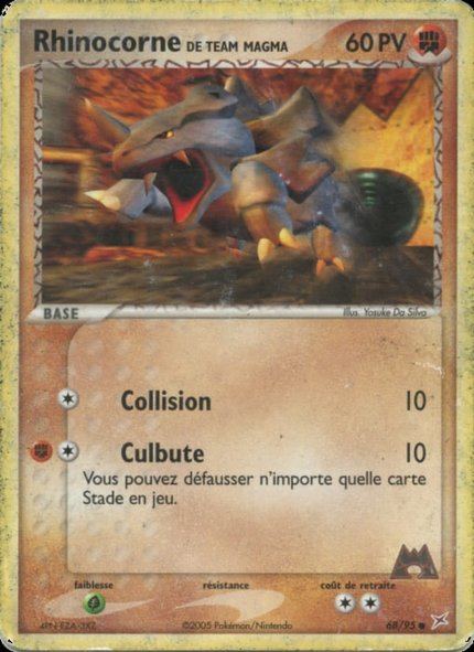 Rhinocorne de Team Magma