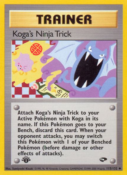 Technique Ninja de Koga